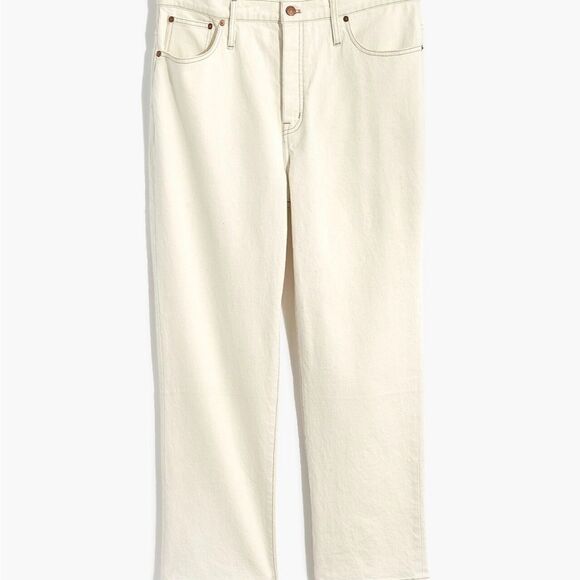 NWT Madewell Slim Demi-Boot Jeans in Cloud Lining sz 30 - Picture 6 of 14
